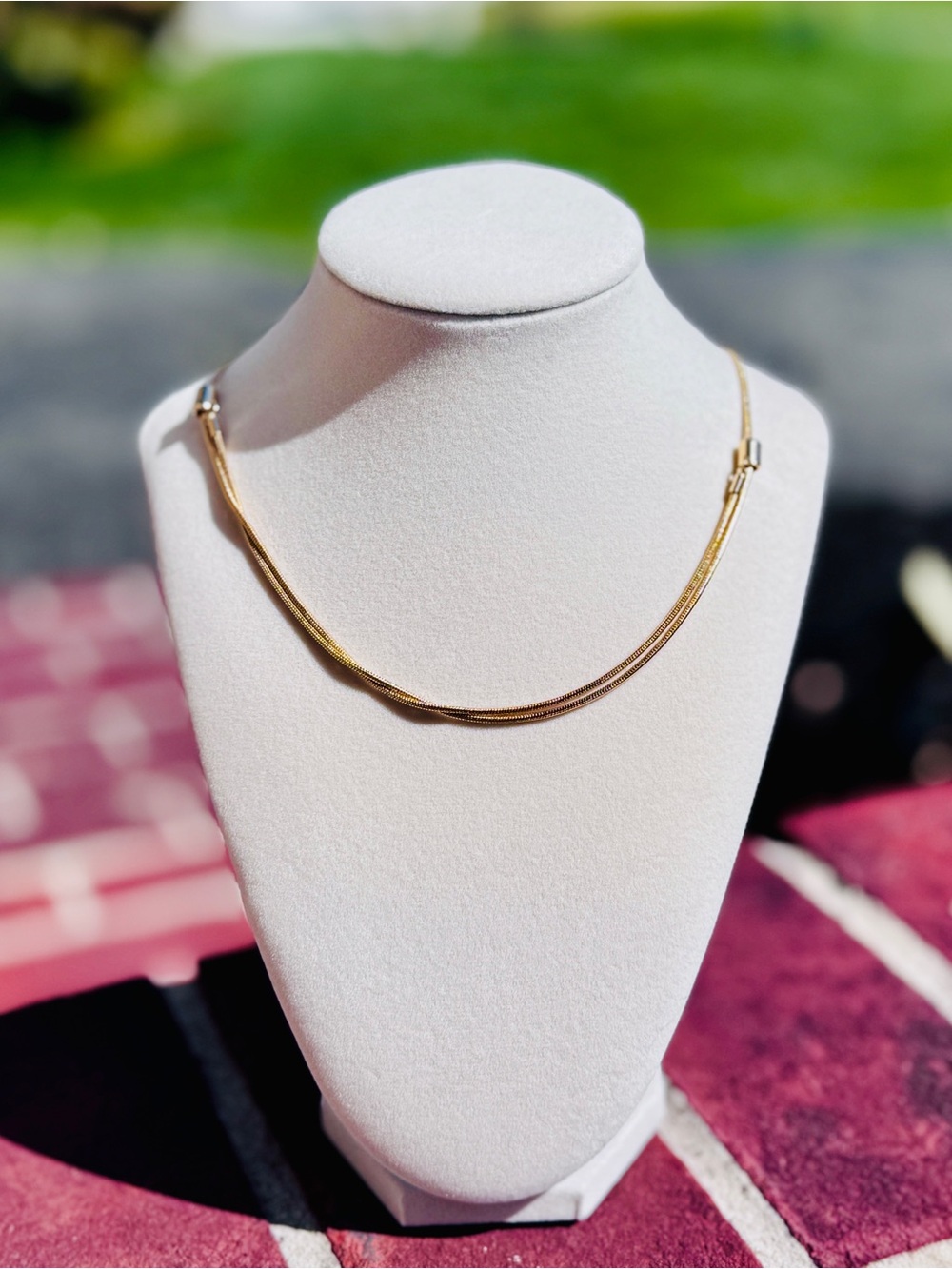 Teapot Locket Necklace | 36” Chain | Kate Spade Inspired | Alice in Wonderland - Picture 5 of 13
